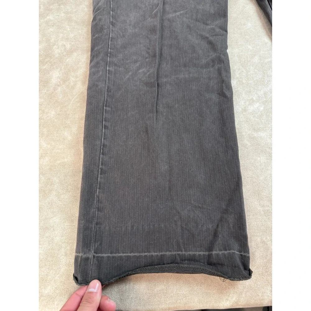 Banana Republic Mens Mid Rise Straight Leg‎ Pockets Grey Dress Chino Pants 38/32